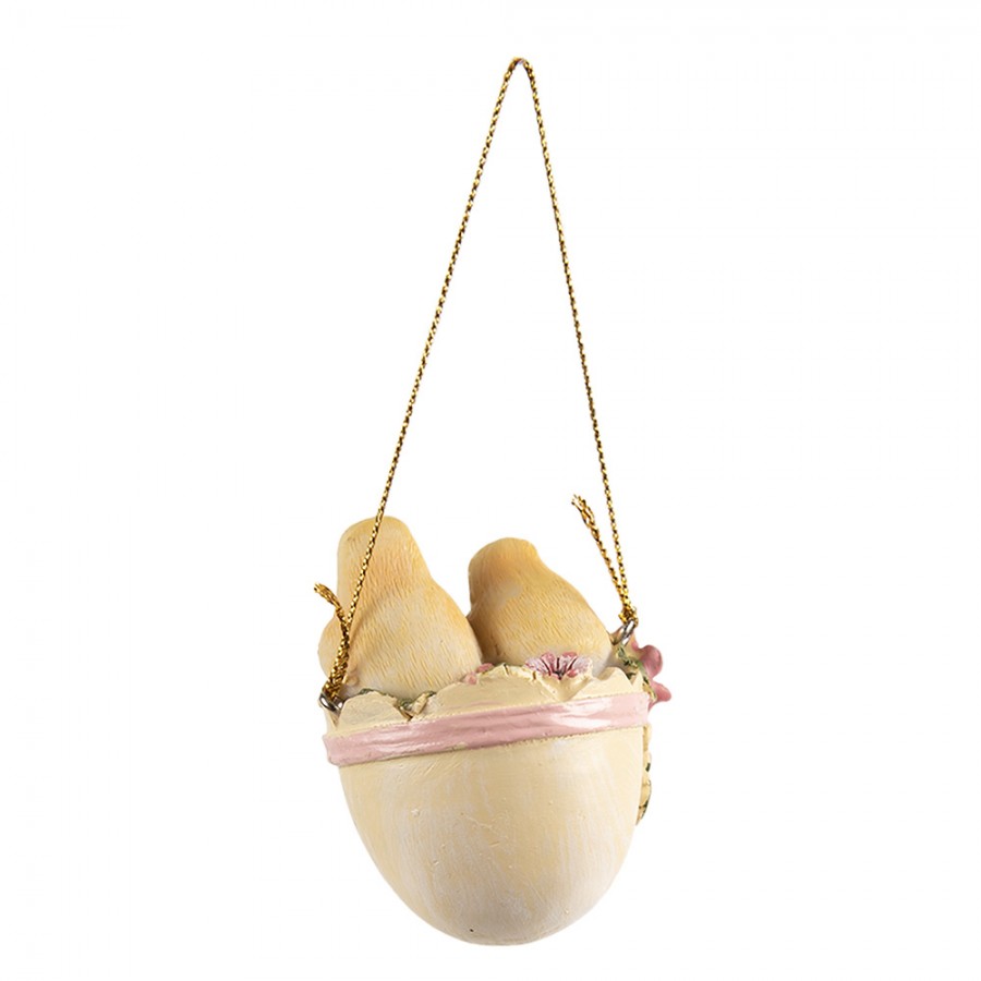 Decorazione da appendere con pulcini - H.7 cm - Clayre e Eef